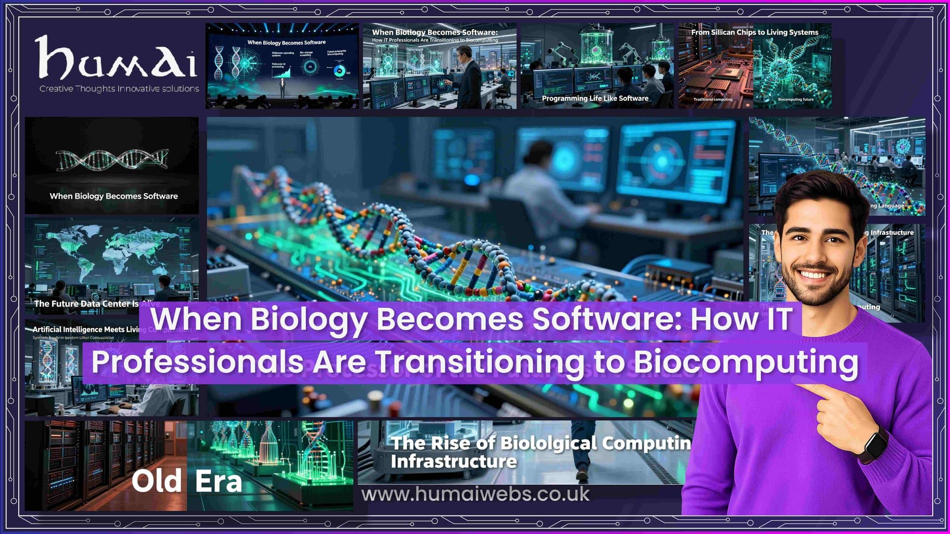 When Biology Becomes Software: How IT Professionals Are Transitioning to Biocomputing